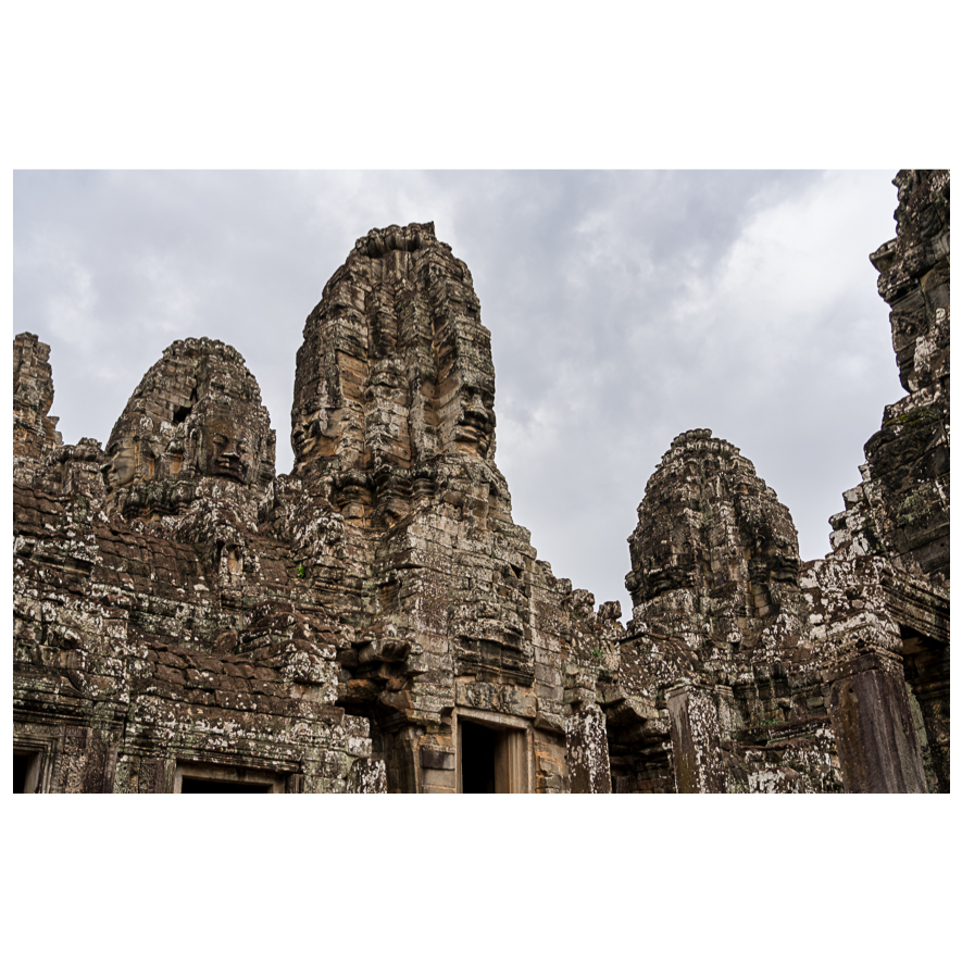Ankor in color Siem Reap Cambodia
