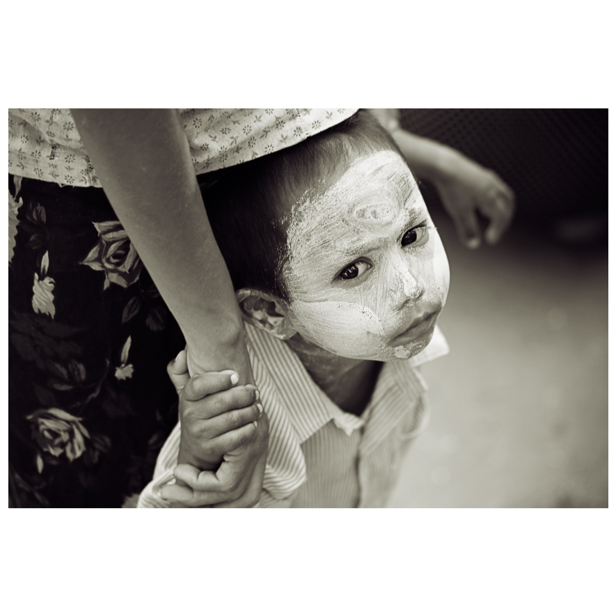 Girl in Birma - Myanmar